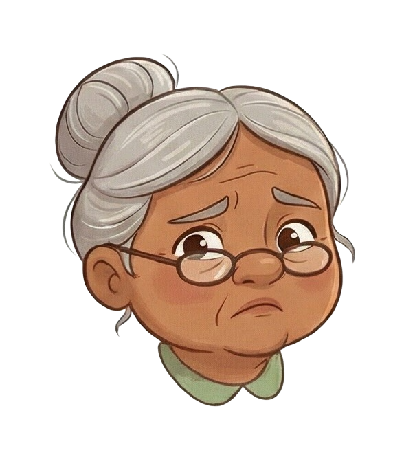 Grandma Roommy - Concerned